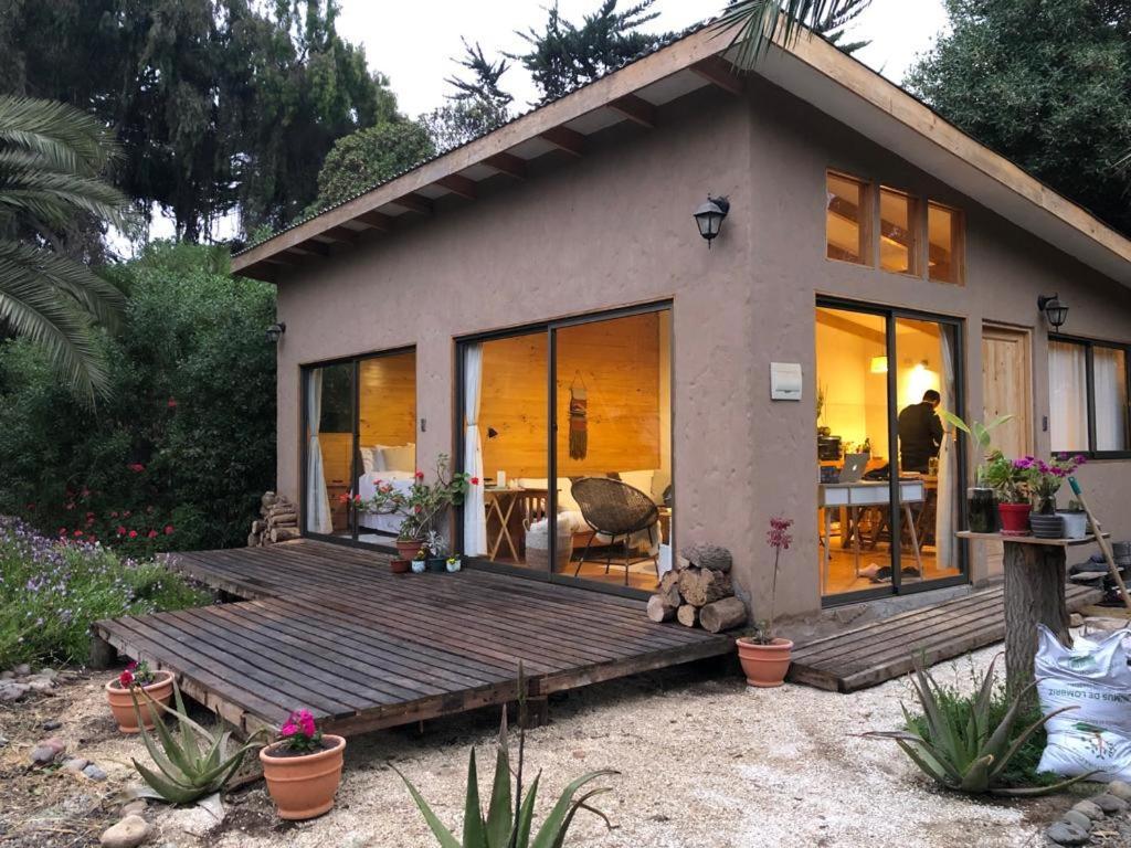 El Arbol Eco Lodge La Serena Bagian luar foto